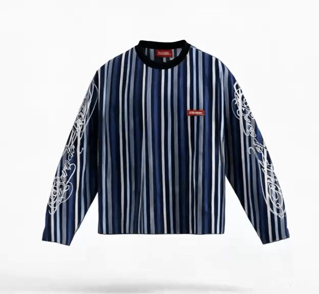 sliccstudios ® blue pinstripe